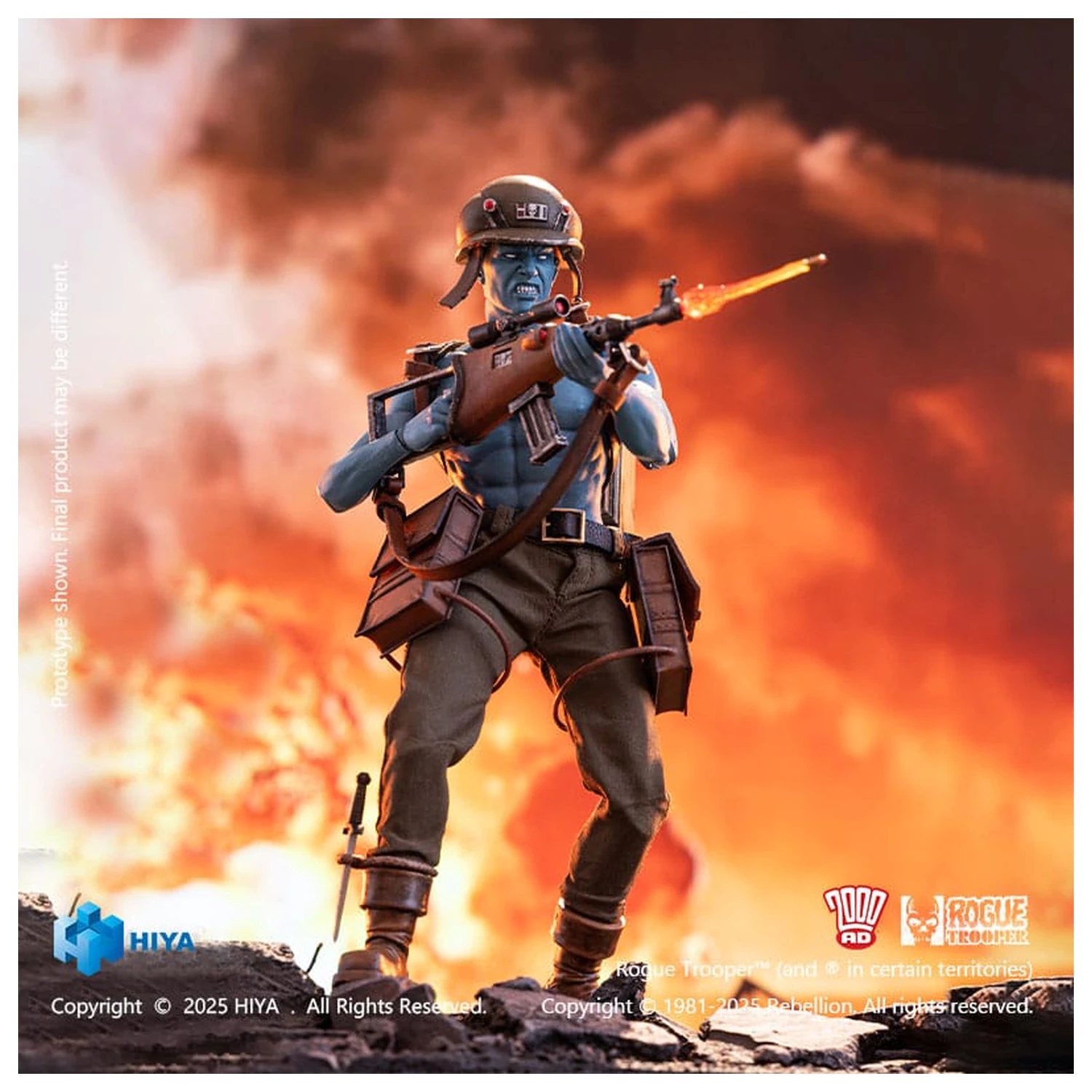 Rogue Trooper Exquisite Super Series  akcijska figura 1/12 Rogue Trooper 16 cm fotografija izdelka