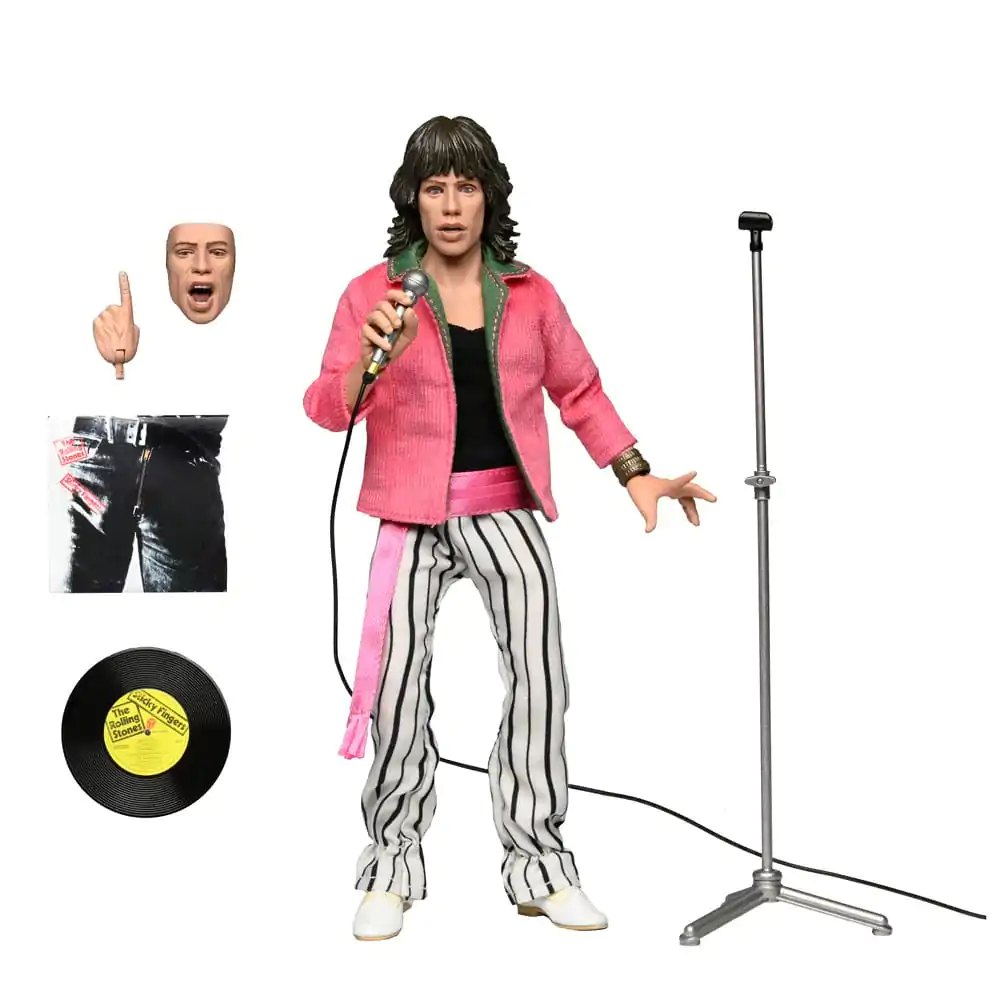 Rolling Stones Clothed Figure Akcijska figura Mick Jagger (1975) 20 cm fotografija izdelka