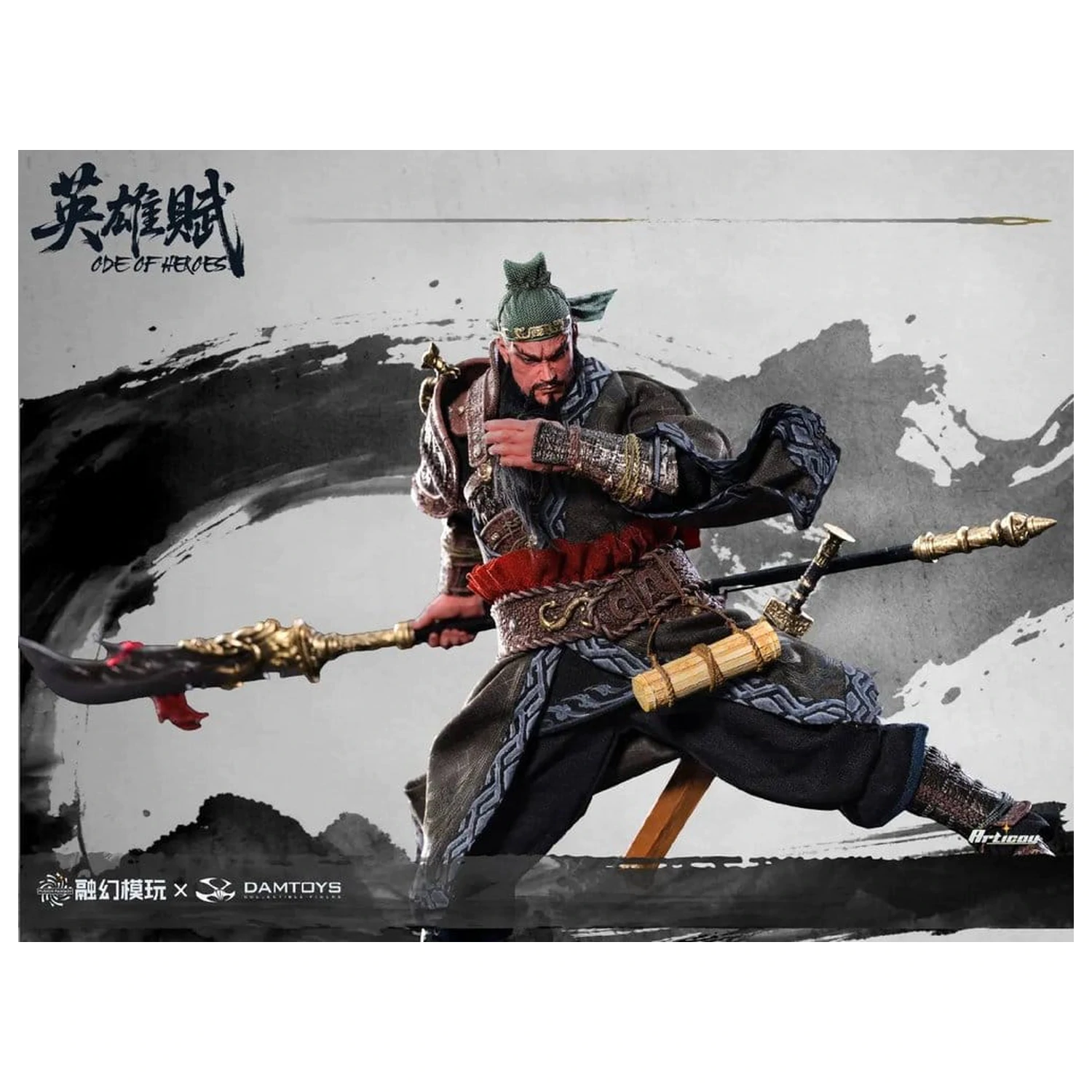 Romance of the Three Kingdoms akcijska figura 1/12 Ode of Heroes: Guan Yu (Deluxe) 17 cm fotografija izdelka