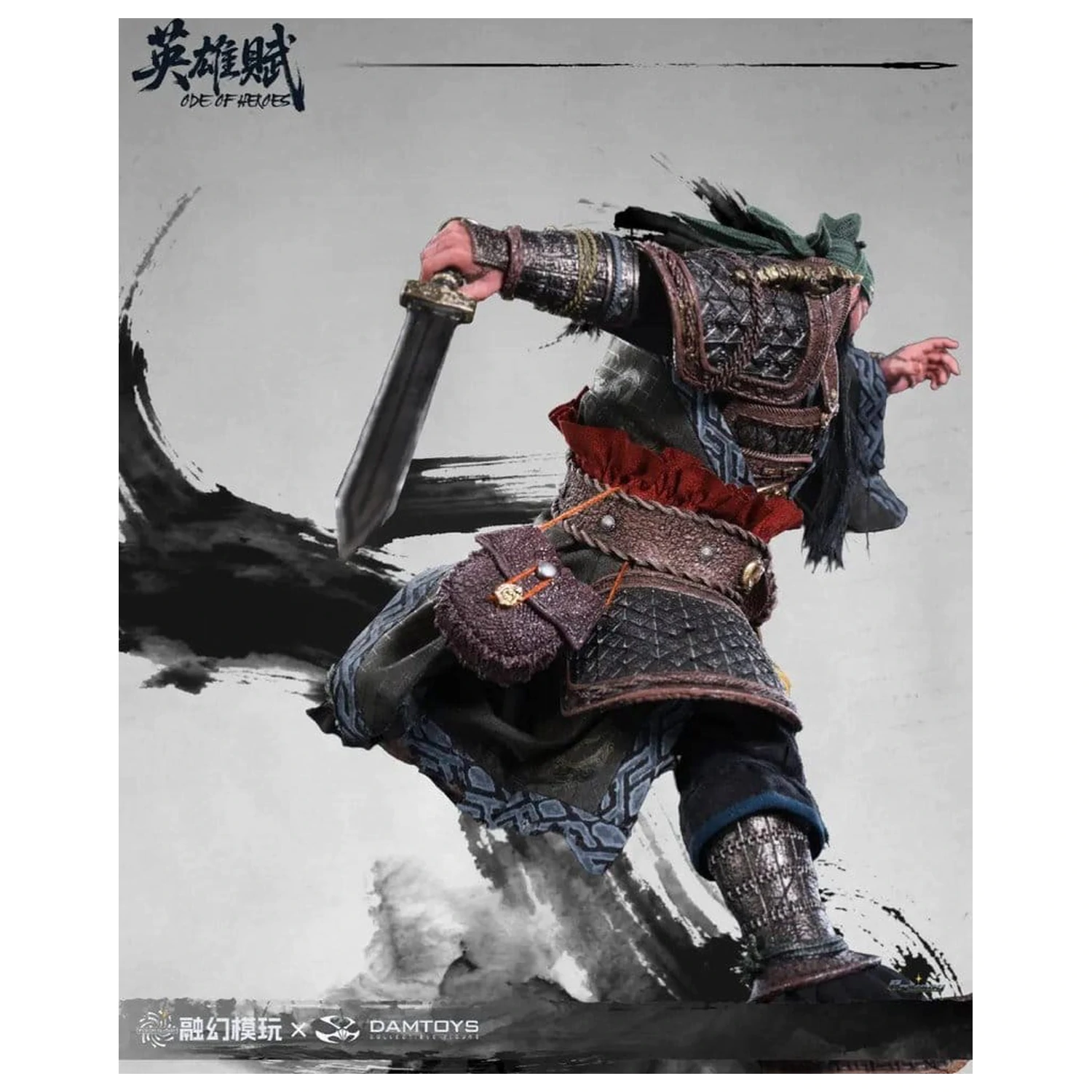 Romance of the Three Kingdoms akcijska figura 1/12 Ode of Heroes: Guan Yu (Deluxe) 17 cm fotografija izdelka