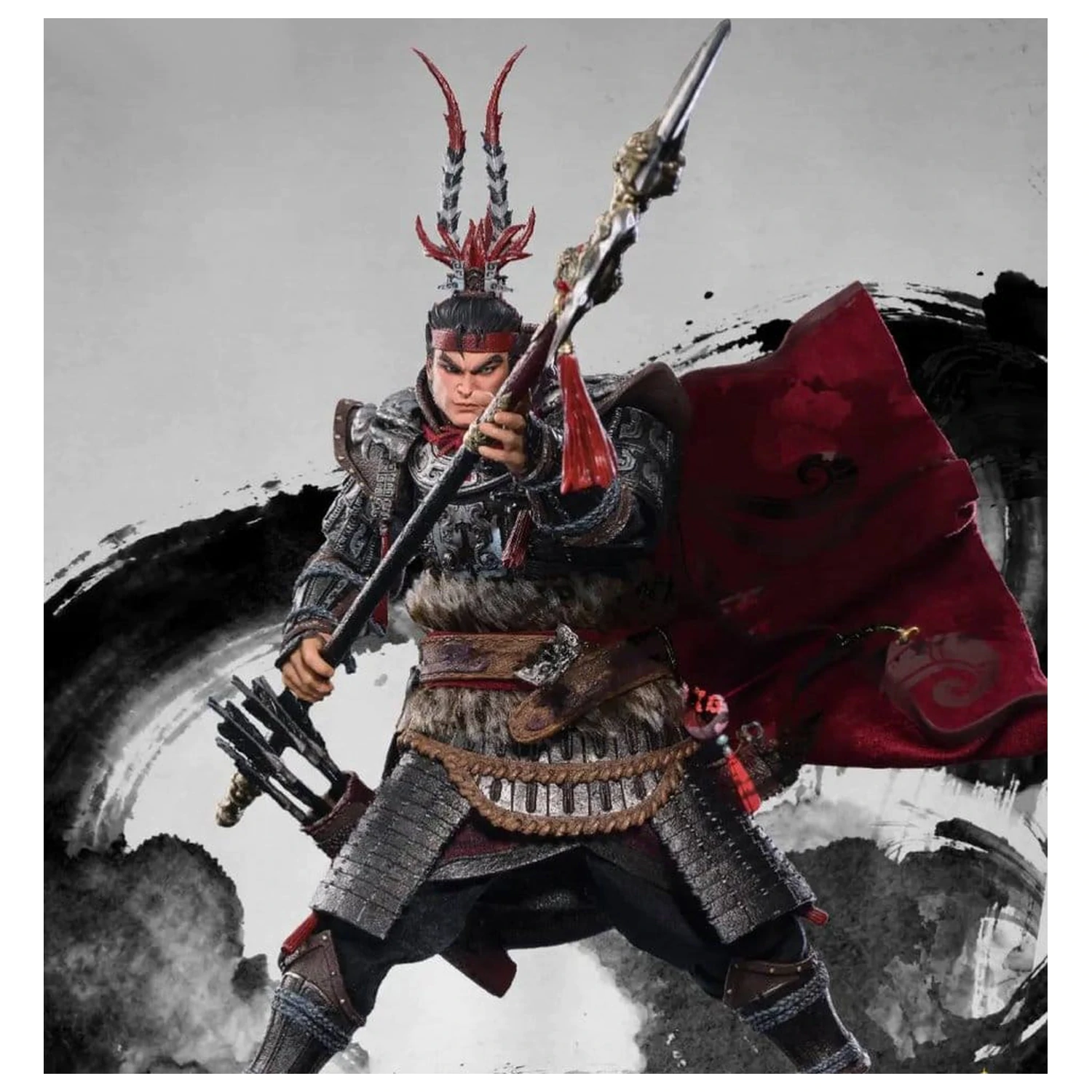Romance of the Three Kingdoms akcijska figura 1/12 Ode of Heroes: Lu Bu (Deluxe) 17 cm fotografija izdelka
