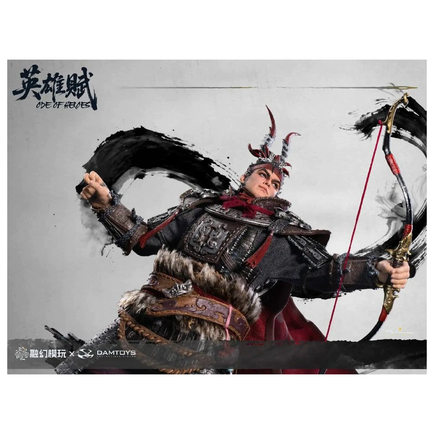 Romance of the Three Kingdoms akcijska figura 1/12 Ode of Heroes: Lu Bu (Deluxe) 17 cm fotografija izdelka