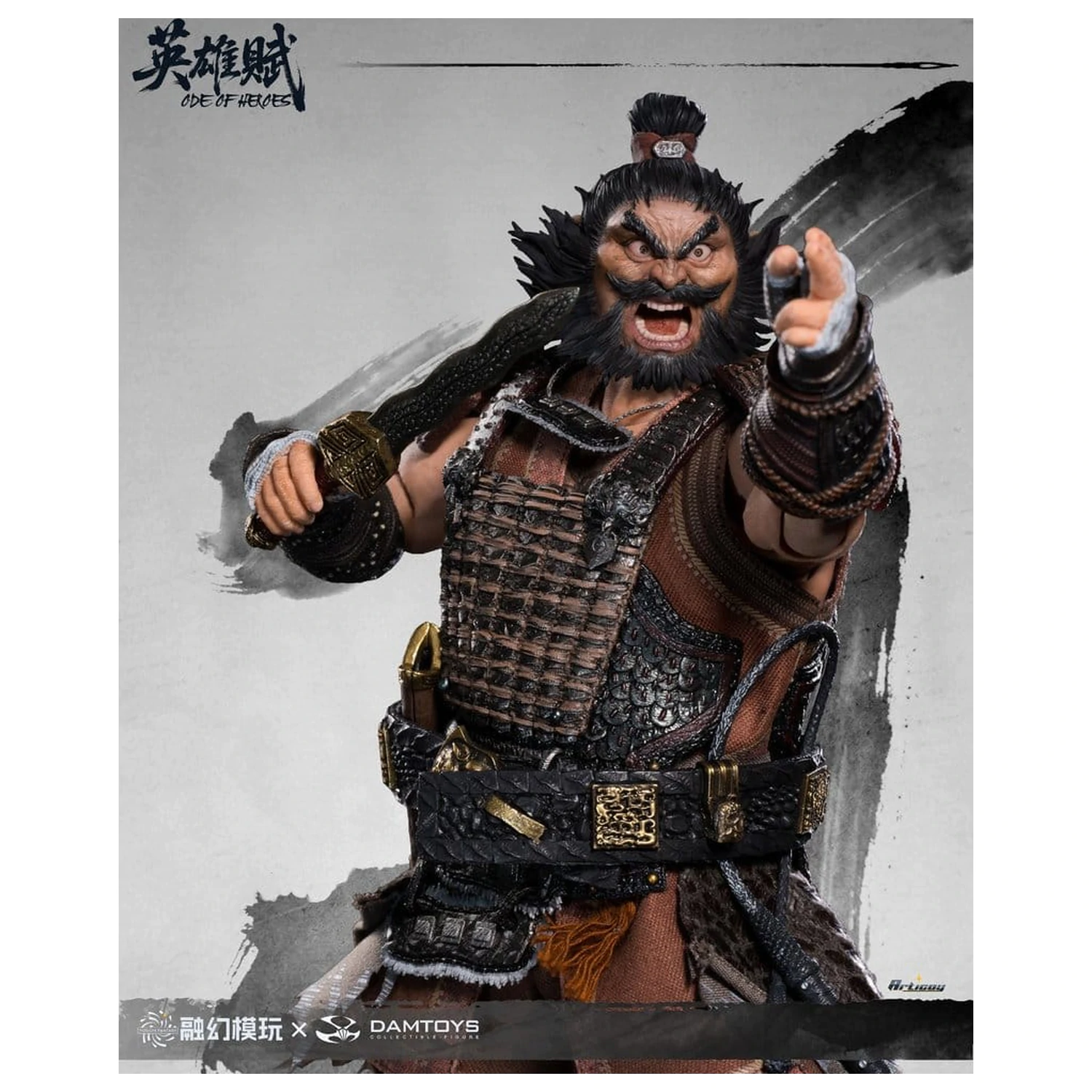 Romance of the Three Kingdoms akcijska figura 1/12 Ode of Heroes: Zhang Fei (Deluxe) 16 cm fotografija izdelka