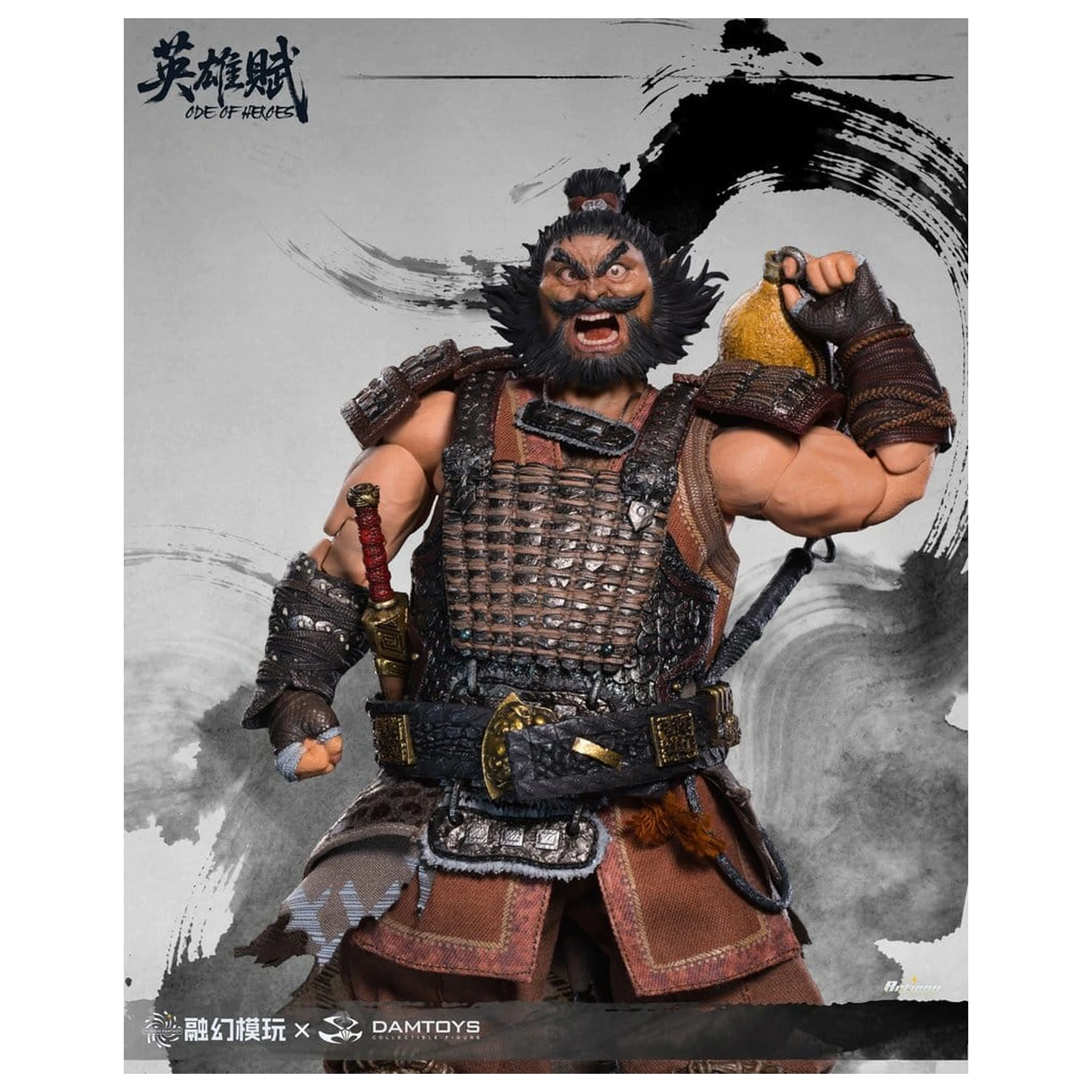 Romance of the Three Kingdoms akcijska figura 1/12 Ode of Heroes: Zhang Fei (Deluxe) 16 cm fotografija izdelka