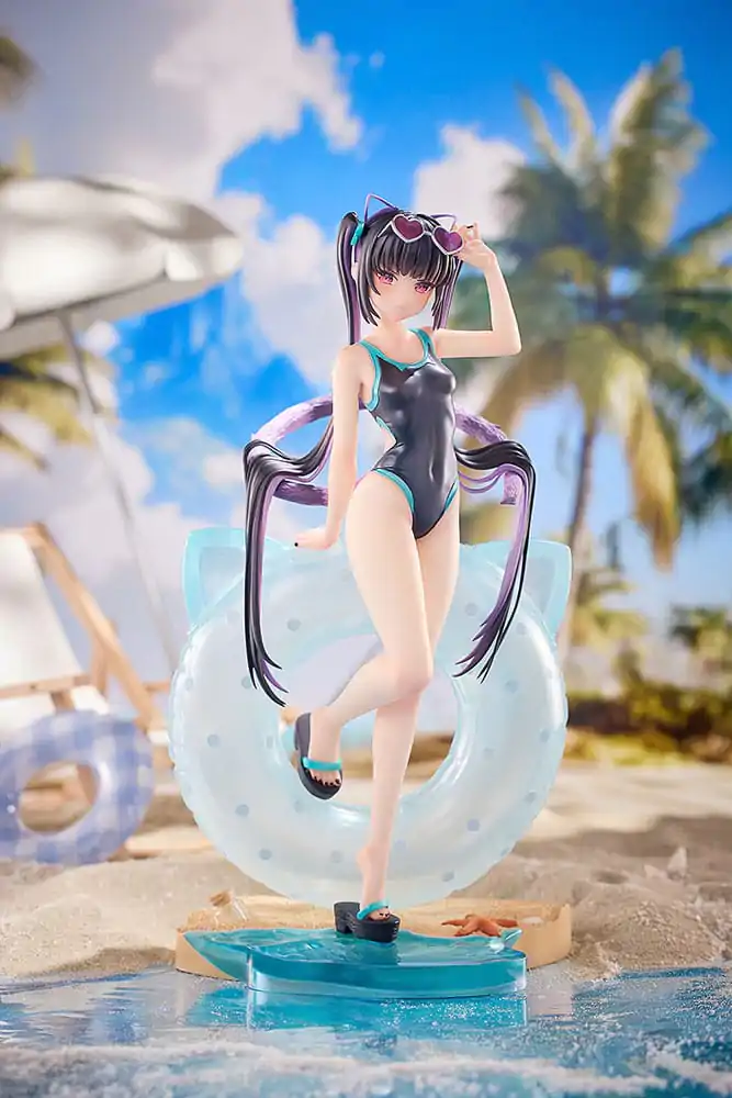 Rosuuri Original Character PVC kip 1/7 Cheshire Cat Mika: Swimsuit Ver. 25 cm fotografija izdelka