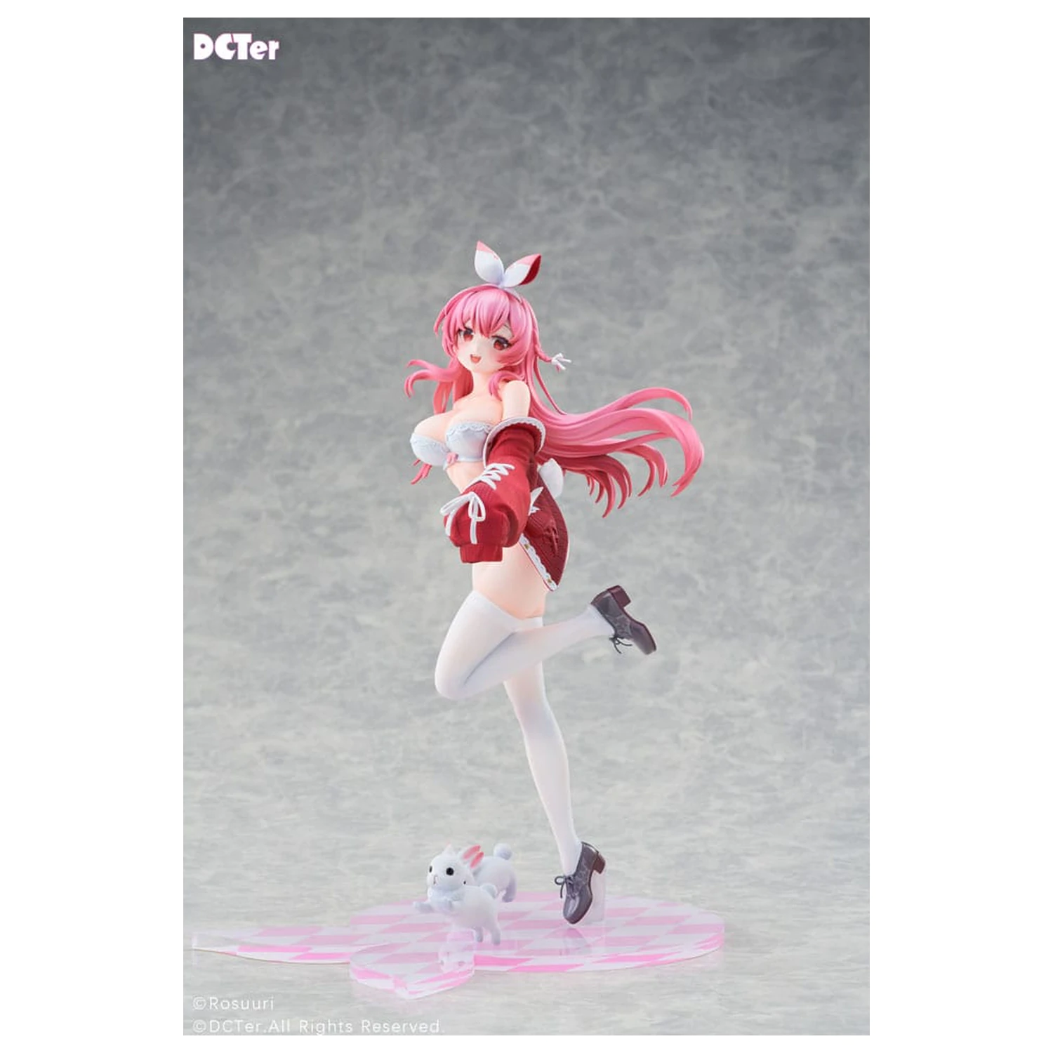 Rosuuri Original Character PVC kip 1/7 White Rabbit Rosu Swimsuit Ver. 25 cm fotografija izdelka