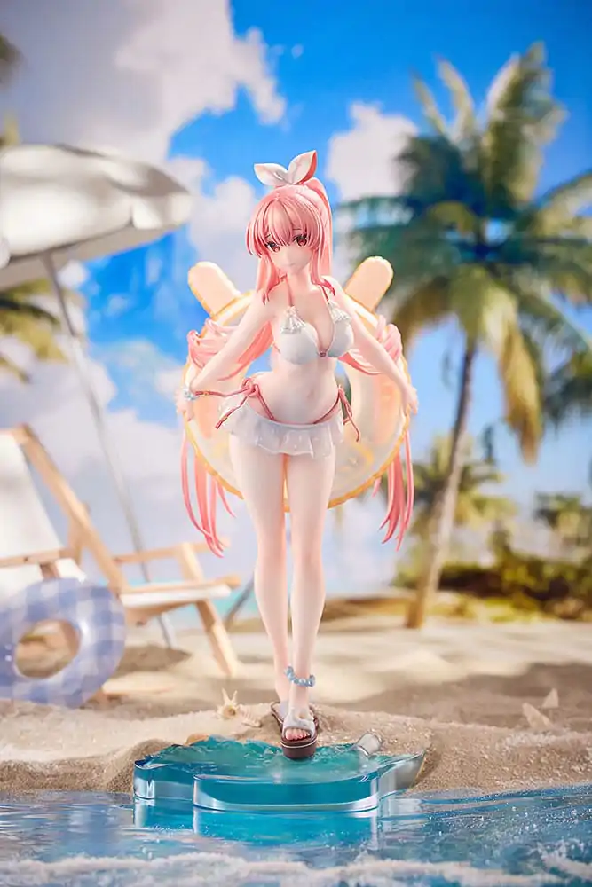 Rosuuri Original Character PVC kip 1/7 White Rabbit Rosu: Swimsuit Ver. 25 cm fotografija izdelka
