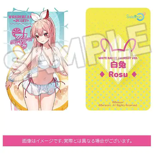 Rosuuri Original Character PVC kip 1/7 White Rabbit Rosu: Swimsuit Ver. 25 cm fotografija izdelka