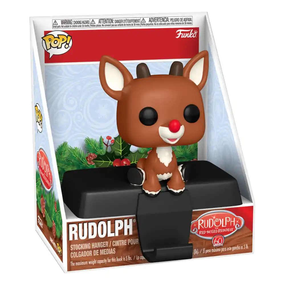 Rudolph the Red-Nosed Reindeer Funko POP! Figurica za rob Edge-Sitter Rudolph 9 cm fotografija izdelka