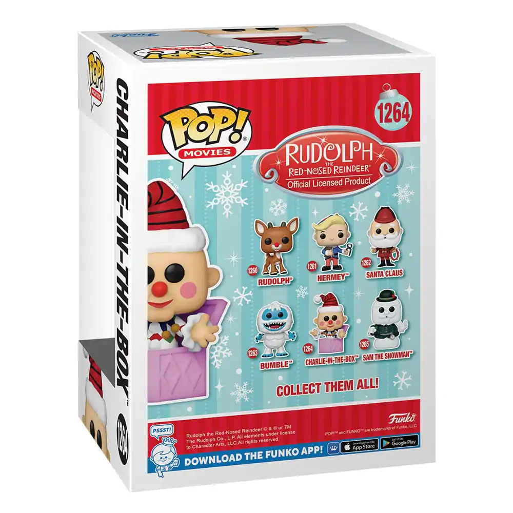Rudolph the Red-Nosed Reindeer POP! Movies Vinilna figura Charlie in the Box 9 cm fotografija izdelka