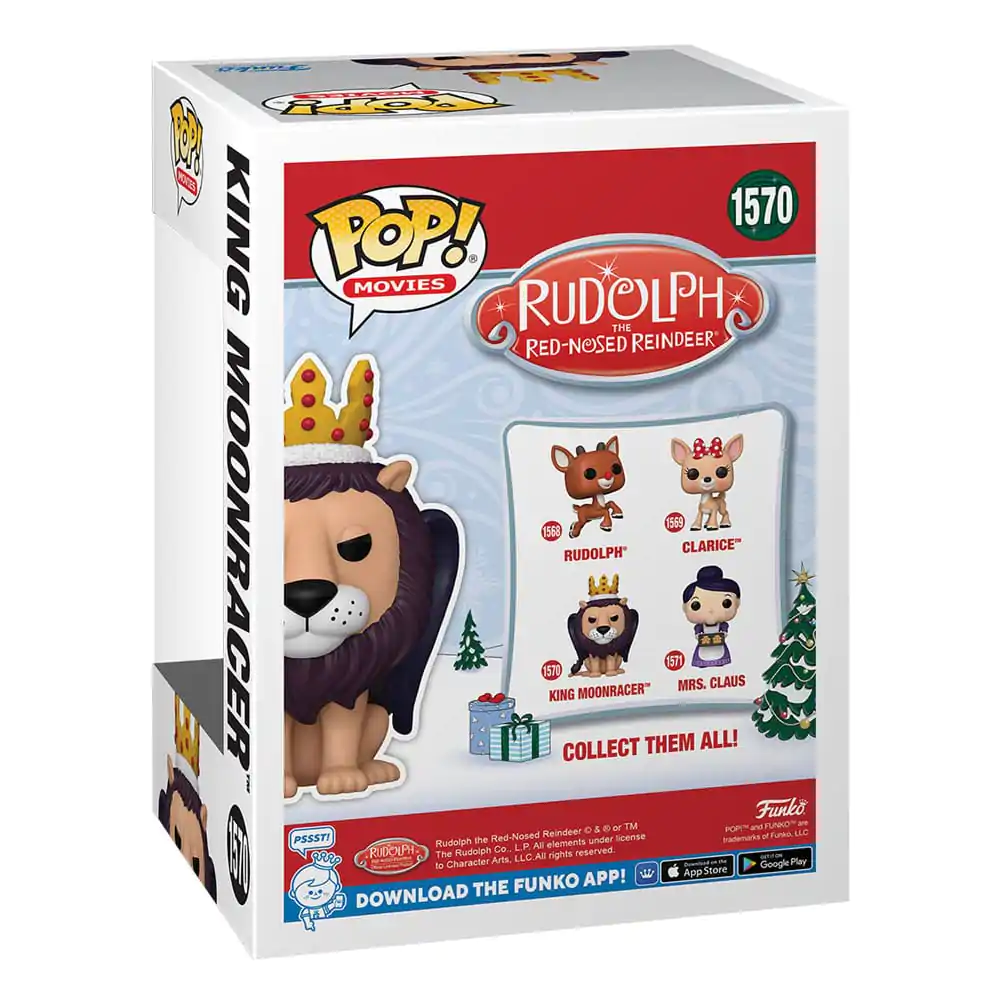 Rudolph the Red-Nosed Reindeer Funko POP! Movies Vinil Figura King Moonracer 9 cm fotografija izdelka