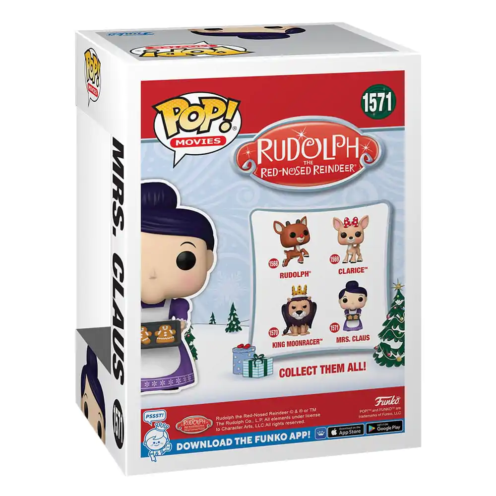 Rudolph the Red-Nosed Reindeer Funko POP! Movies Vinilna Figura Mrs. Claus 9 cm fotografija izdelka