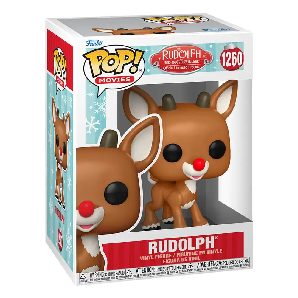 Rudolph the Red-Nosed Reindeer POP! Movies Vinilna figura Rudolph 9 cm fotografija izdelka