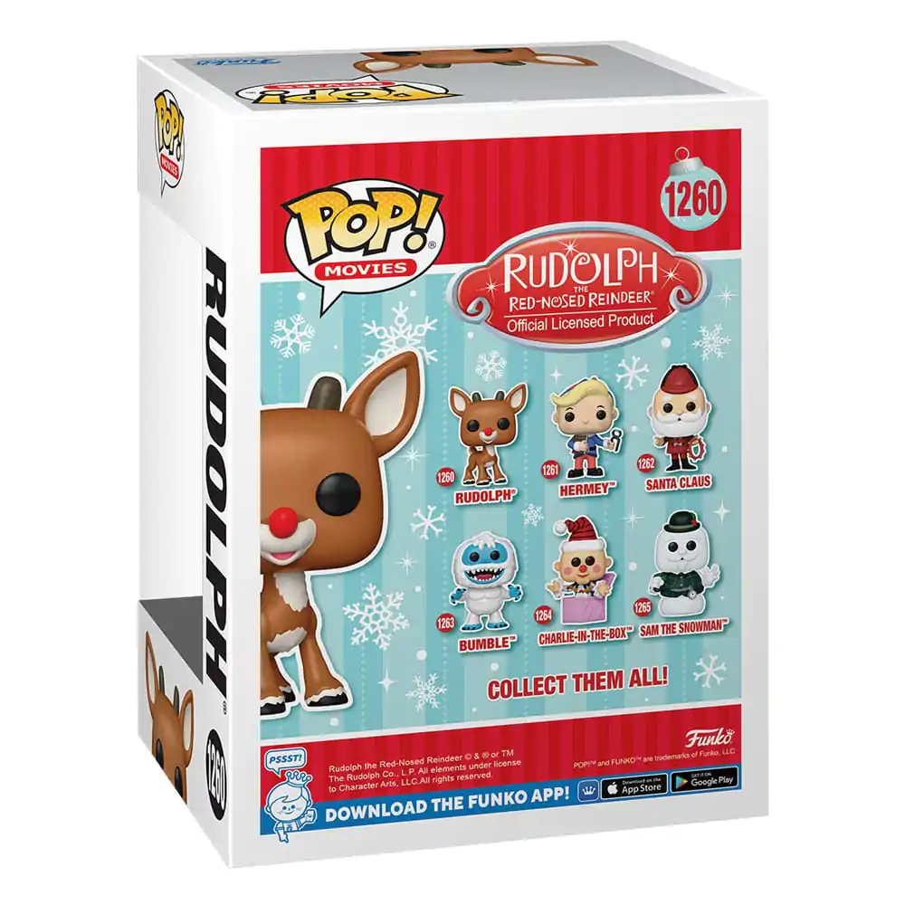 Rudolph the Red-Nosed Reindeer POP! Movies Vinilna figura Rudolph 9 cm fotografija izdelka