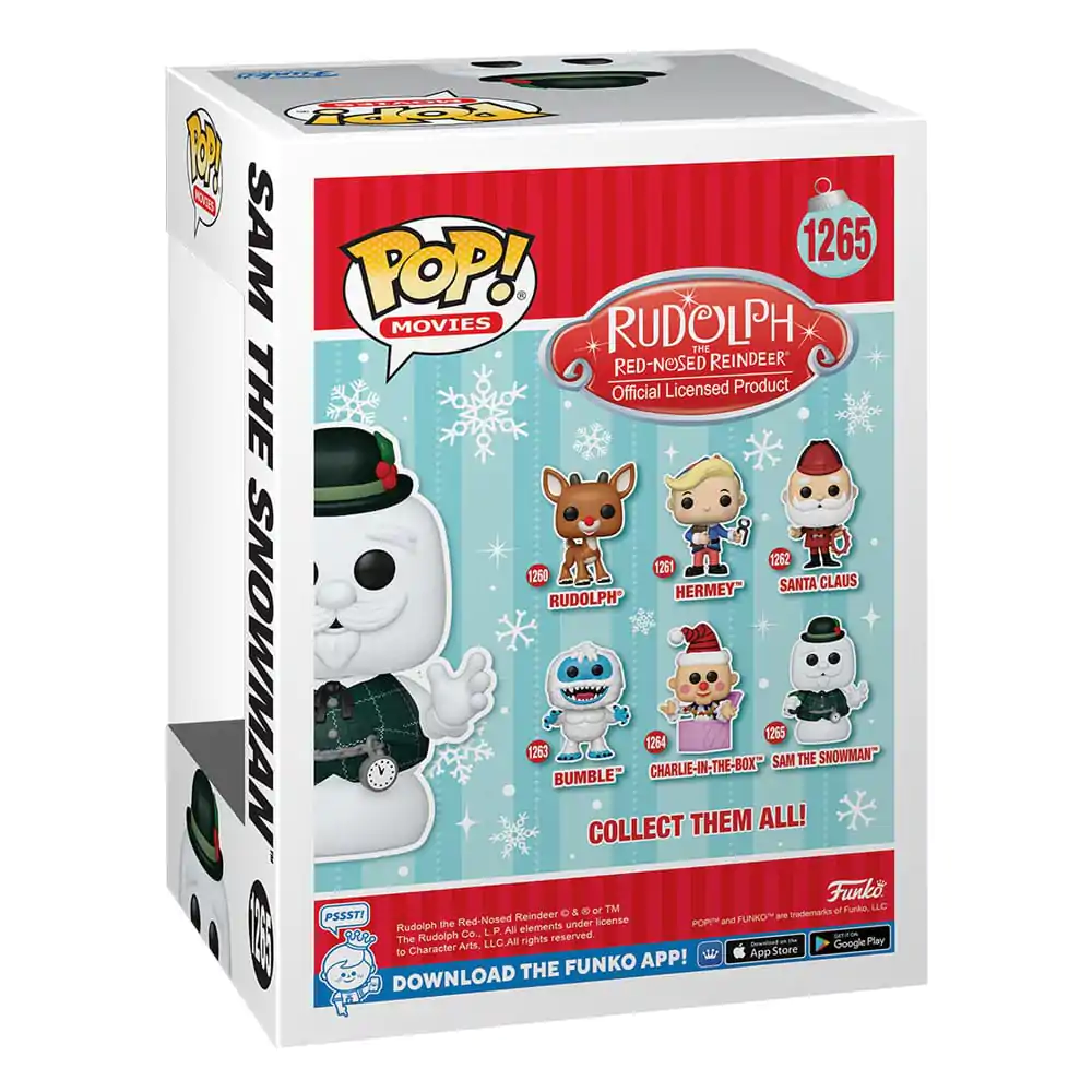 Rudolph the Red-Nosed Reindeer POP! Movies vinilna figura Sam the Snowman 9 cm fotografija izdelka