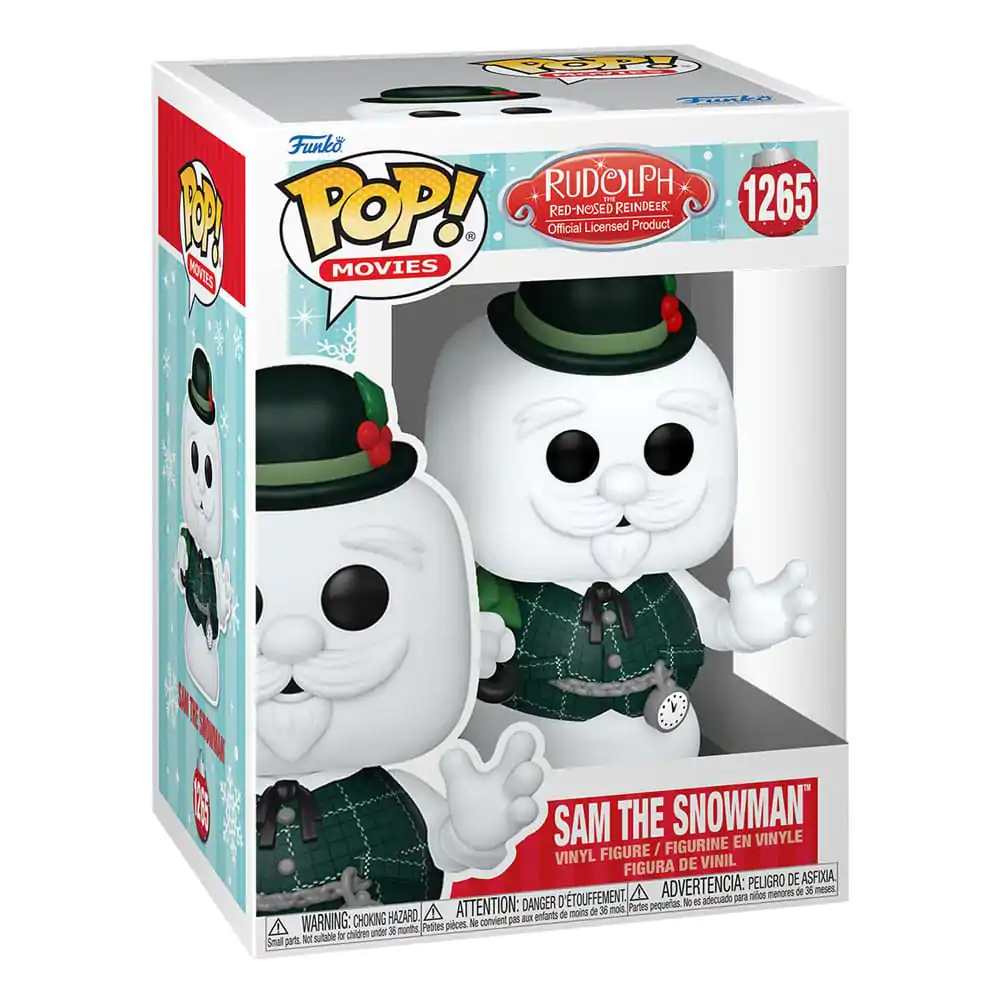 Rudolph the Red-Nosed Reindeer POP! Movies vinilna figura Sam the Snowman 9 cm fotografija izdelka