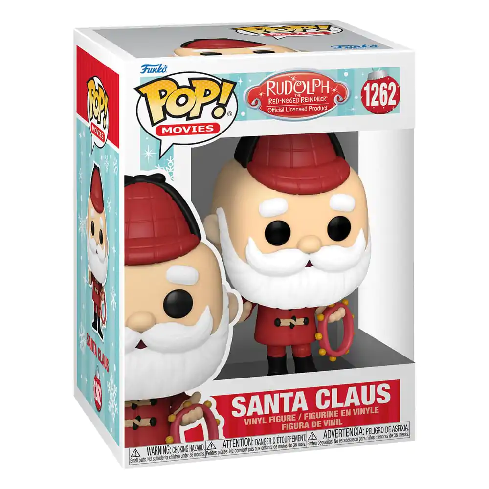 Rudolph the Red-Nosed Reindeer POP! Movies Vinilna figura Santa (Off Season) 9 cm fotografija izdelka