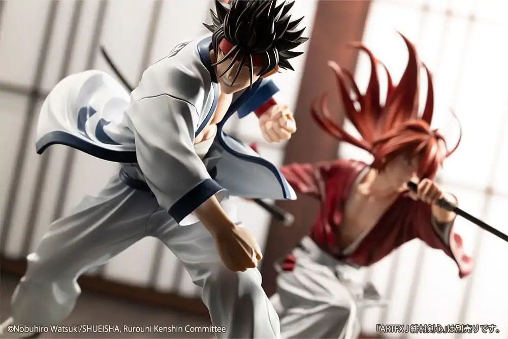 Rurouni Kenshin ARTFXJ Kip 1/8 Sanosuke Sagara 18 cm fotografija izdelka