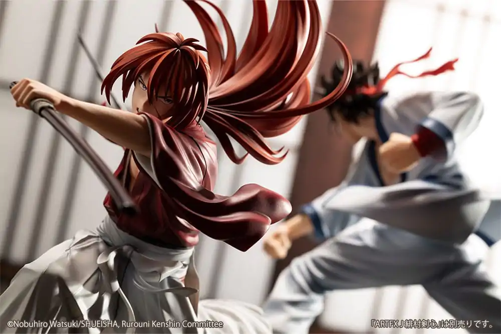 Rurouni Kenshin ARTFXJ Kip 1/8 Sanosuke Sagara 18 cm fotografija izdelka