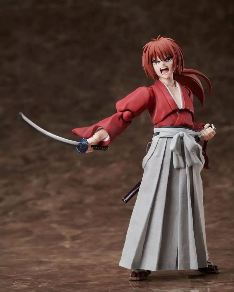 Rurouni Kenshin BUZZmod Akcijska Figura Kenshin Himura 14 cm fotografija izdelka