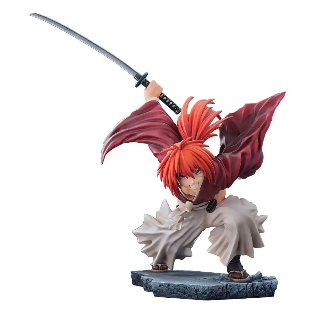 Rurouni Kenshin: Meiji Kenkaku Romantan Kyoto Douran PVC Figura 1/6 Kenshin Himura Amakakeruryuunohirameki Ver. 26 cm fotografija izdelka