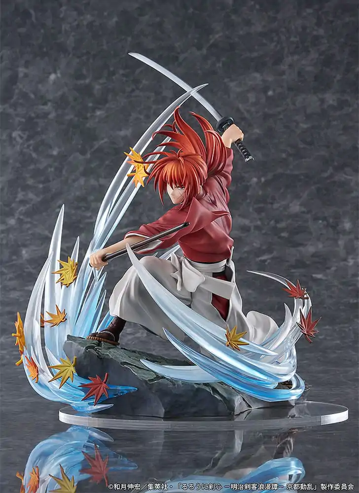 Rurouni Kenshin: Meiji Kenkaku Romantan Kyoto Douran PVC Kip 1/7 Kenshin Himura Souryusen Ver. 27 cm fotografija izdelka