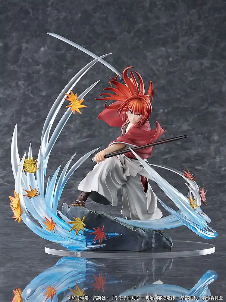 Rurouni Kenshin: Meiji Kenkaku Romantan Kyoto Douran PVC Kip 1/7 Kenshin Himura Souryusen Ver. 27 cm fotografija izdelka