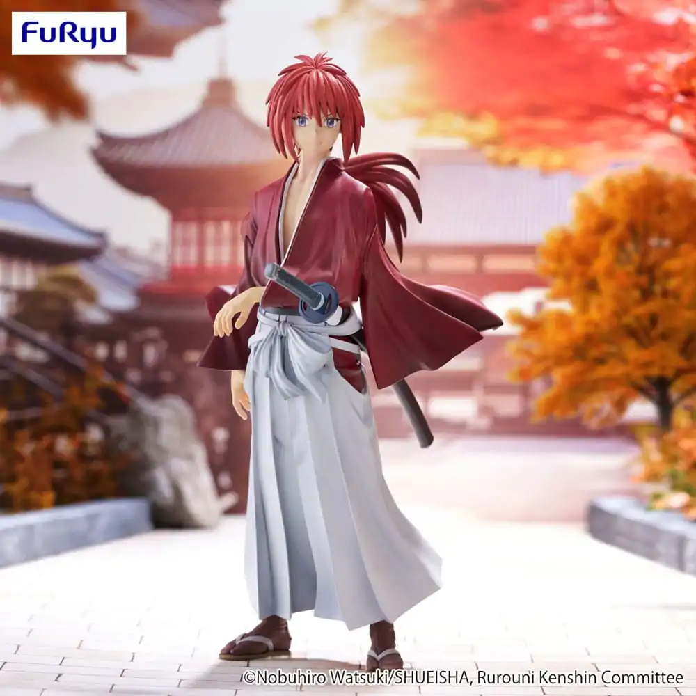 Rurouni Kenshin: Meiji Kenkaku Romantan Trio-Try-iT PVC Kip Kenshin Himura 19 cm fotografija izdelka