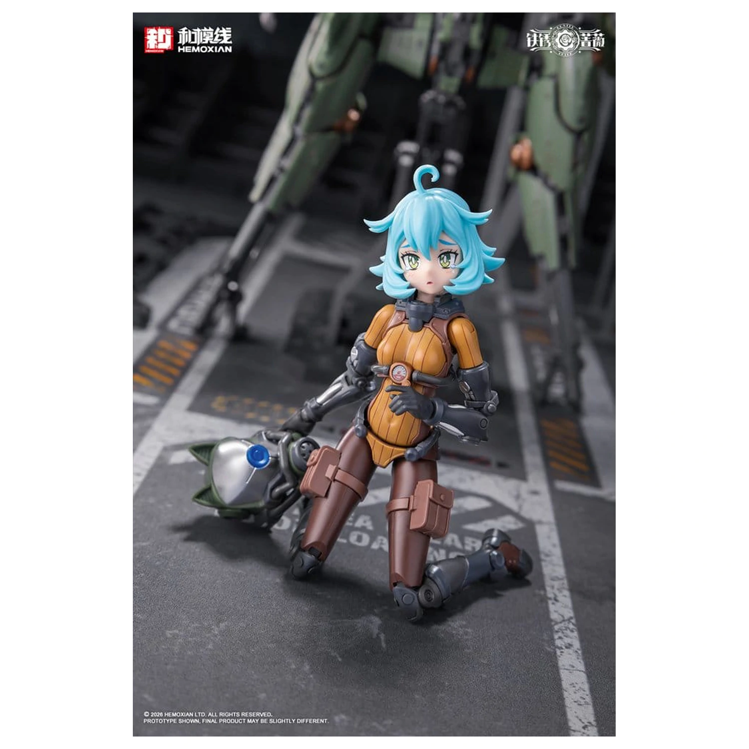 Rusted Brier Plastični model 1/12 Rhande Koskinen & RTP-10A cutting edge V-HS Tactical Fighter 20 cm fotografija izdelka
