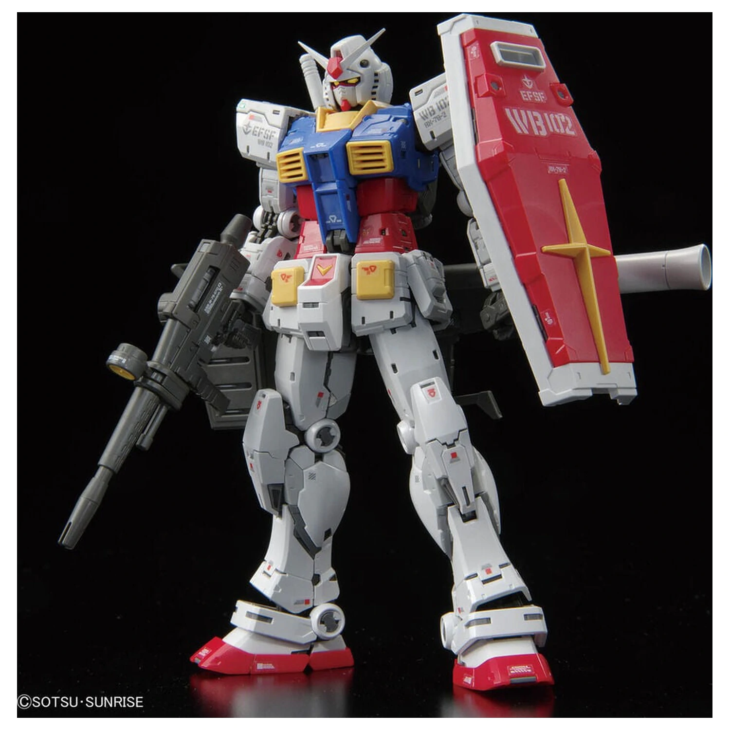 RX-78-2 Gundam Ver. 2.0 Komplet modelov RG 1/144 fotografija izdelka