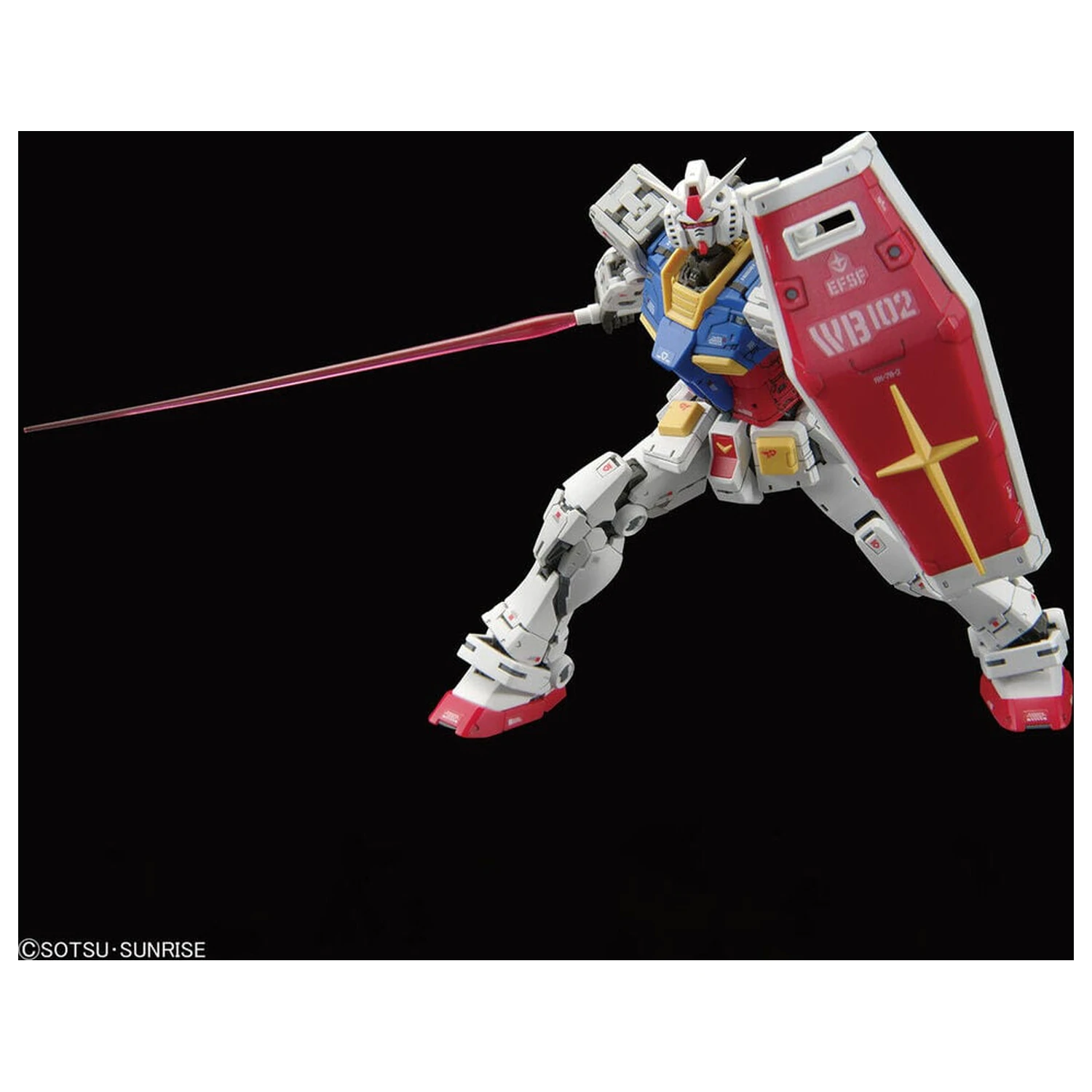 RX-78-2 Gundam Ver. 2.0 Komplet modelov RG 1/144 fotografija izdelka