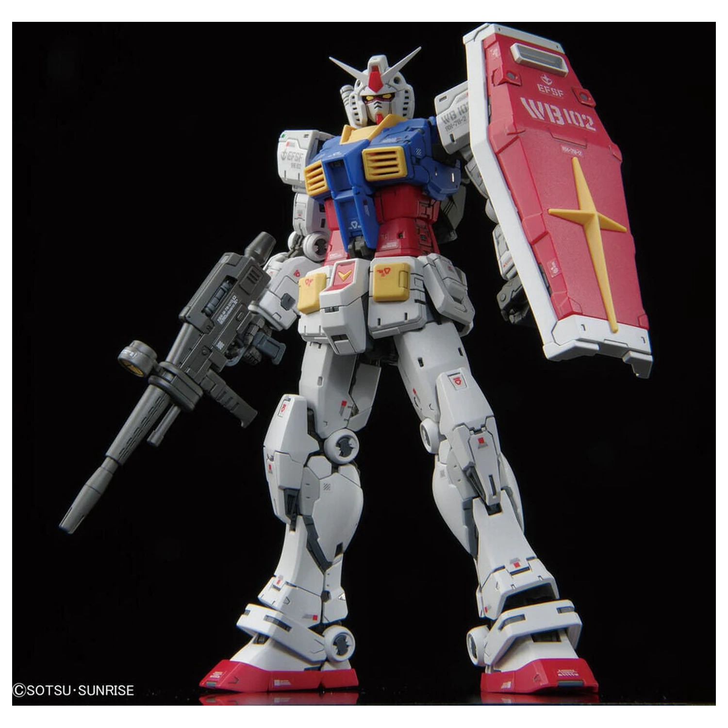 RX-78-2 Gundam Ver. 2.0 Komplet modelov RG 1/144 fotografija izdelka