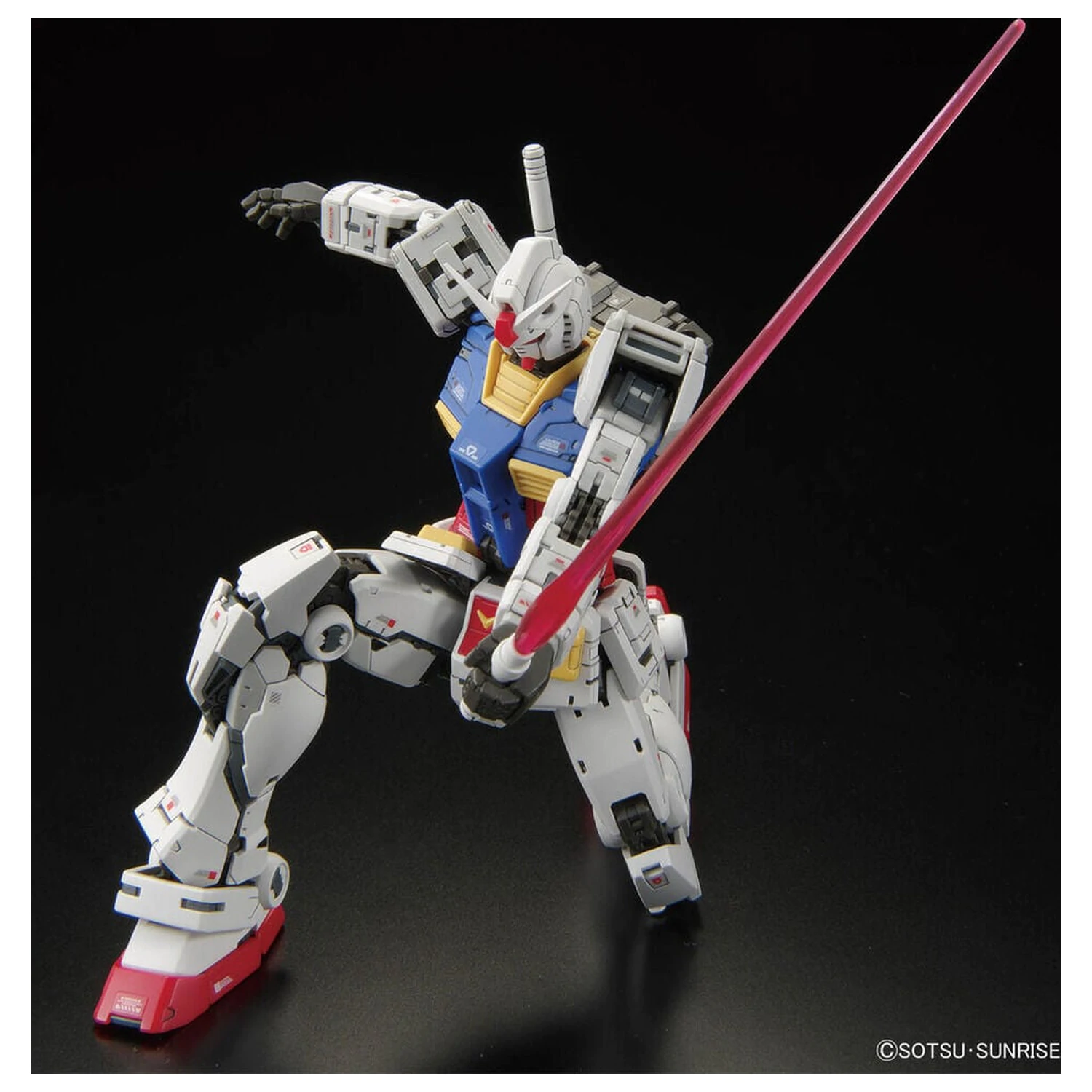 RX-78-2 Gundam Ver. 2.0 Komplet modelov RG 1/144 fotografija izdelka