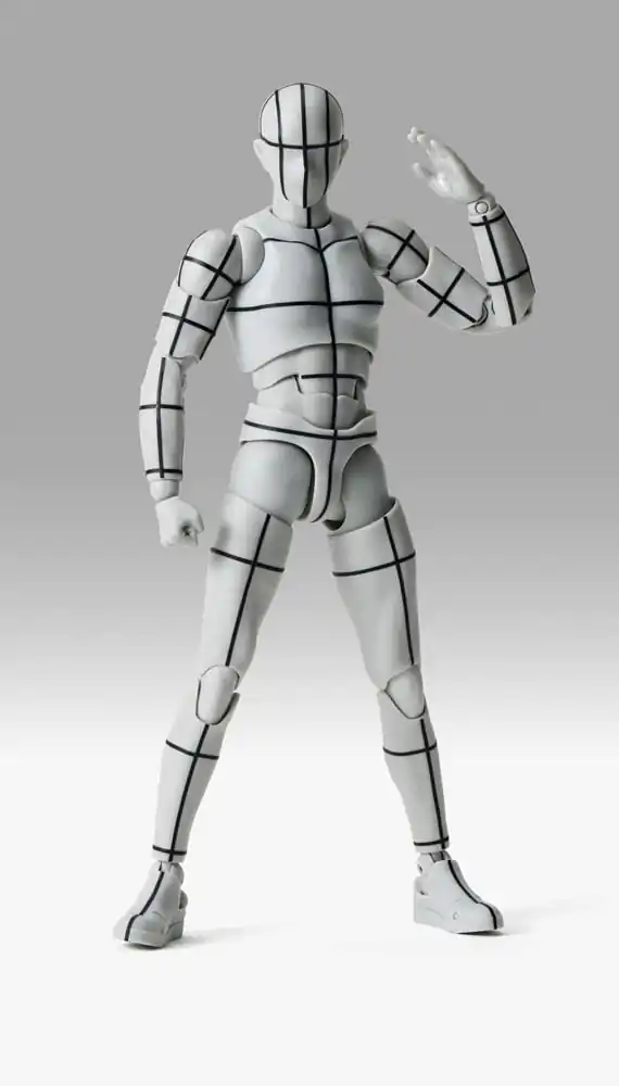 S.H.Figuarts Akcijska Figura Body-Kun Sports Edition Wire Frame (Gray Color Ver.) 15 cm fotografija izdelka