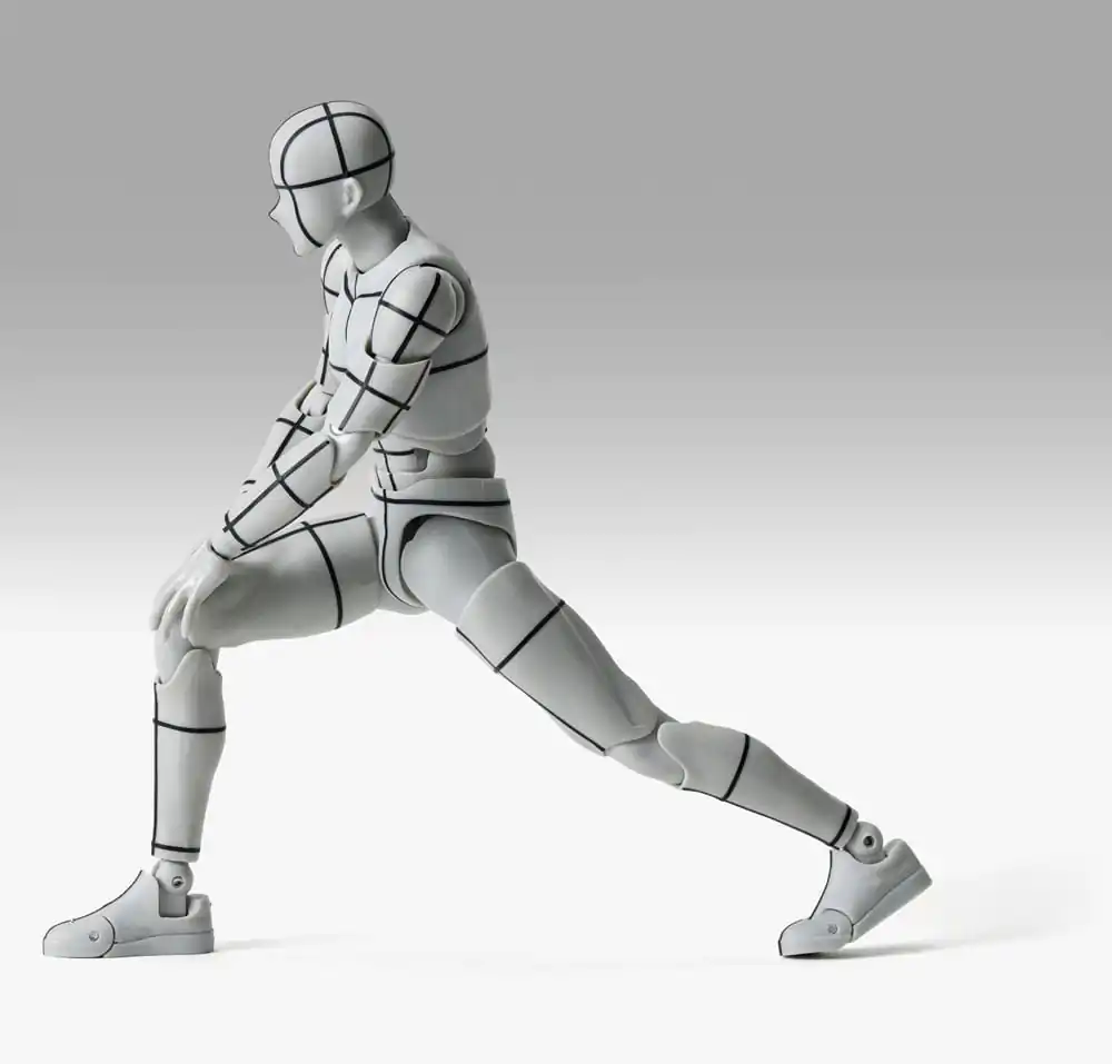 S.H.Figuarts Akcijska Figura Body-Kun Sports Edition Wire Frame (Gray Color Ver.) 15 cm fotografija izdelka
