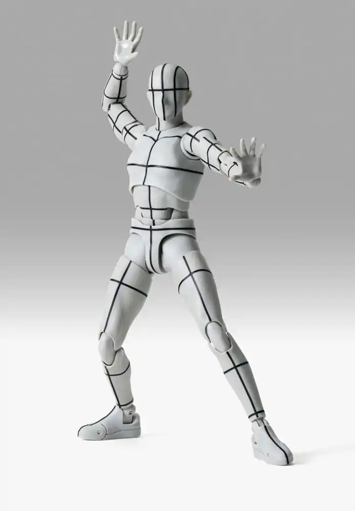 S.H.Figuarts Akcijska Figura Body-Kun Sports Edition Wire Frame (Gray Color Ver.) 15 cm fotografija izdelka