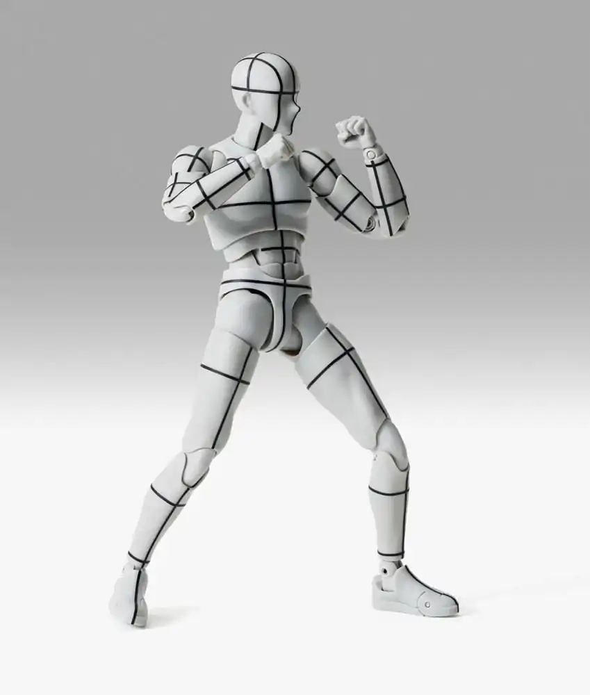 S.H.Figuarts Akcijska Figura Body-Kun Sports Edition Wire Frame (Gray Color Ver.) 15 cm fotografija izdelka