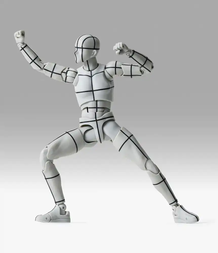 S.H.Figuarts Akcijska Figura Body-Kun Sports Edition Wire Frame (Gray Color Ver.) 15 cm fotografija izdelka