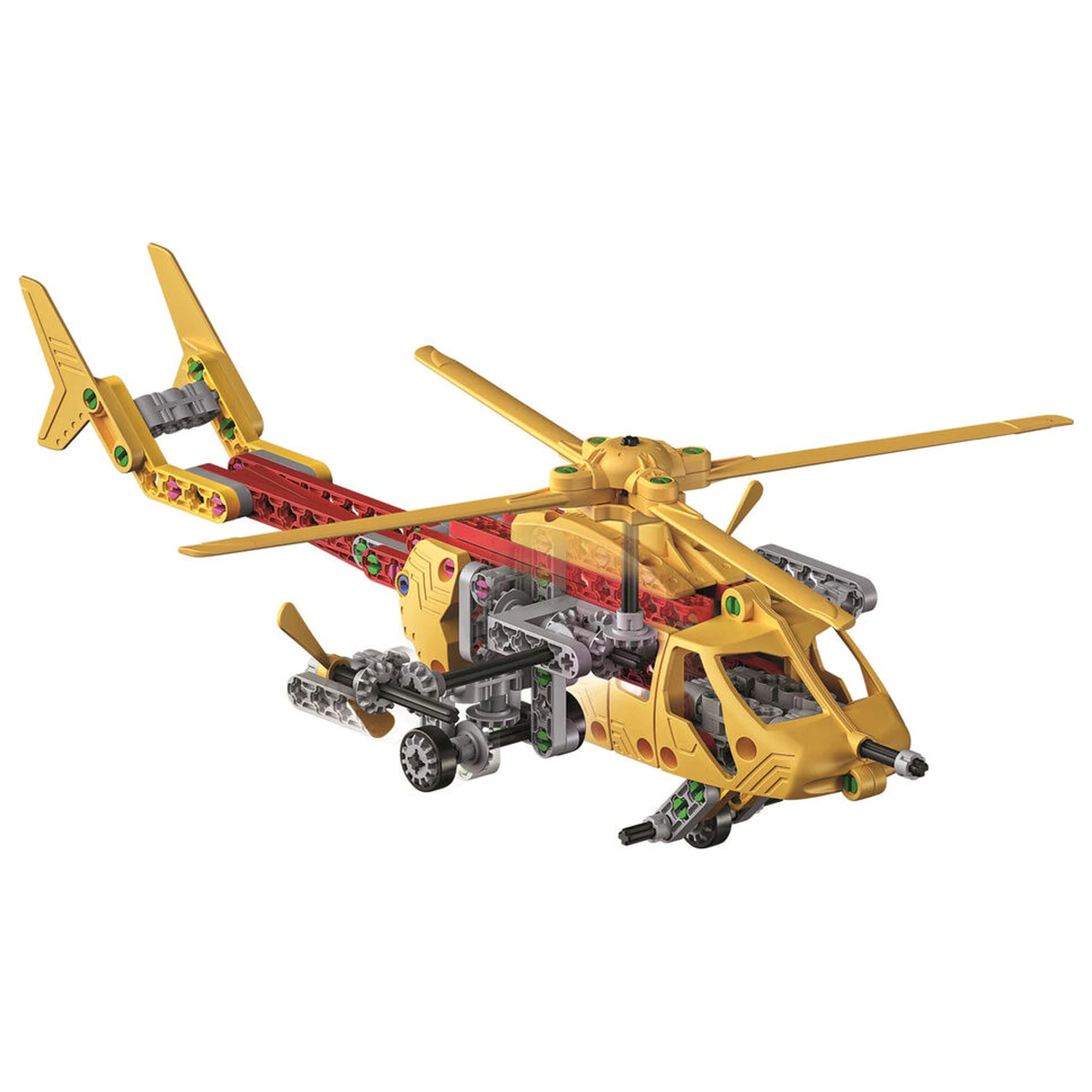 S.T.E.M Reševalni Helikopter Mehanika Laboratorijska igra fotografija izdelka