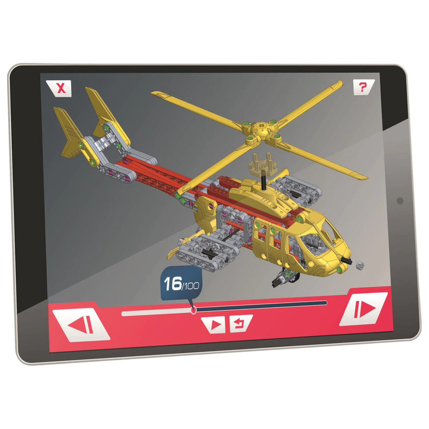 S.T.E.M Reševalni Helikopter Mehanika Laboratorijska igra fotografija izdelka