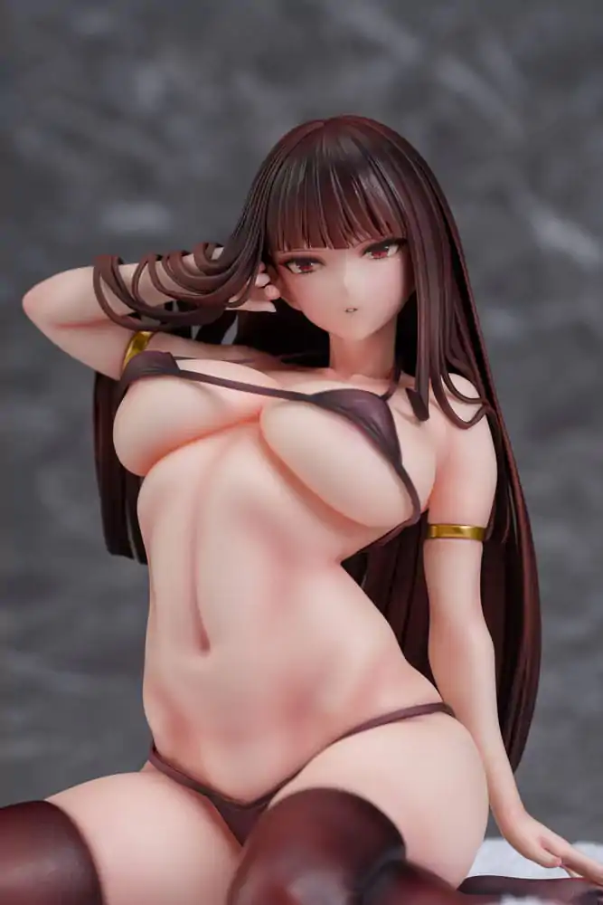 Saburo Original Illustration PVC Kip 1/6 Black Bikini-san 16 cm fotografija izdelka
