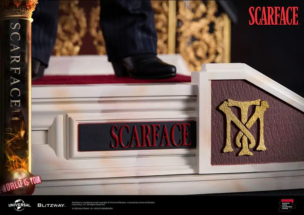 Scarface Superb Scale Kip 1/4 Tony Montana 53 cm fotografija izdelka