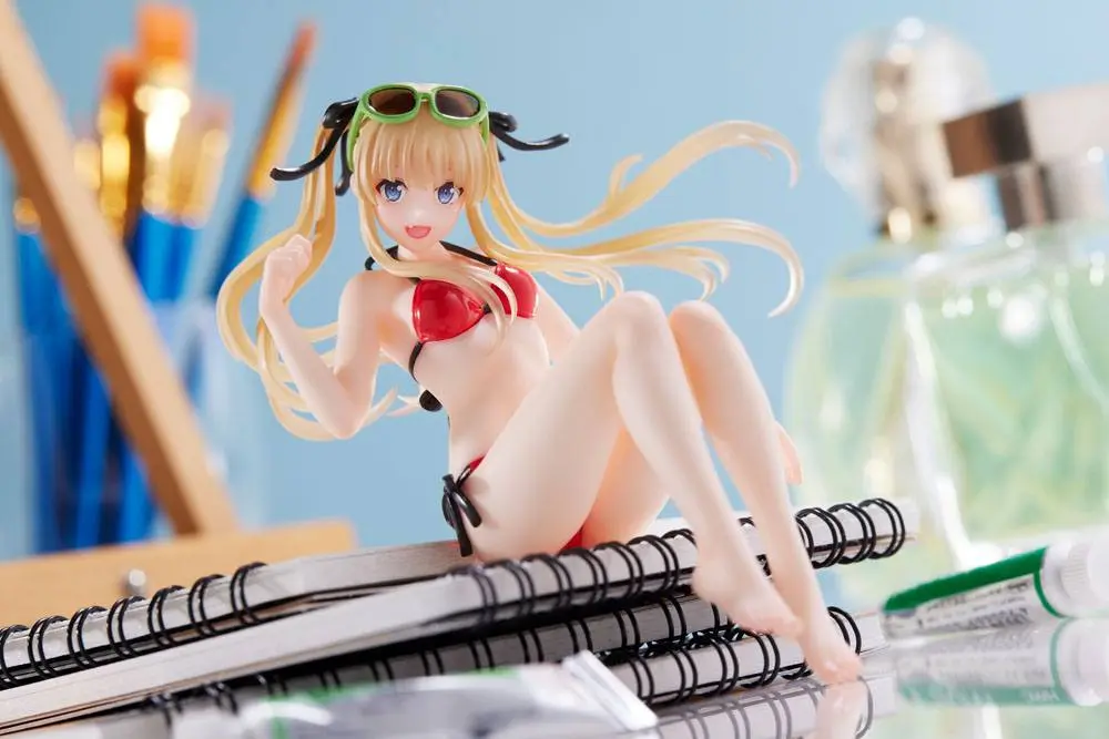 Saekano: How to Raise a Boring Girlfriend PVC Kip Aqua Float Girls Figura Eriri Spencer Sawamura fotografija izdelka
