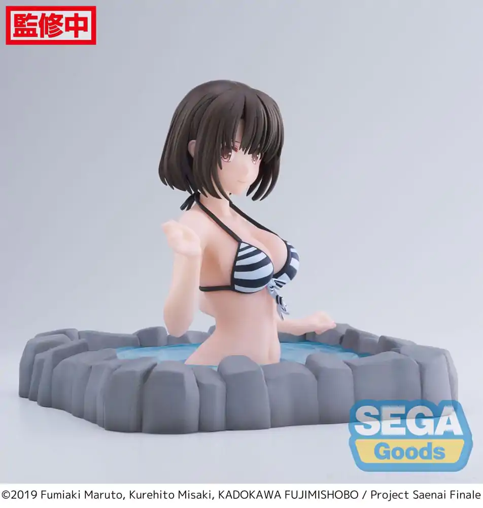 Saekano: How to Raise a Boring Girlfriend Luminasta PVC kip Thermae Utopia Megumi Kato 14 cm fotografija izdelka