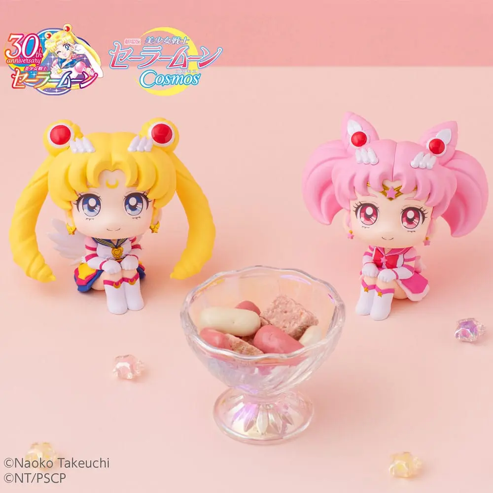 Sailor Moon Cosmos The Movie Look Look Up PVC Kipa Eternal Sailor Moon & Eternal Sailor Chibi Moon LTD Ver. 11 cm fotografija izdelka