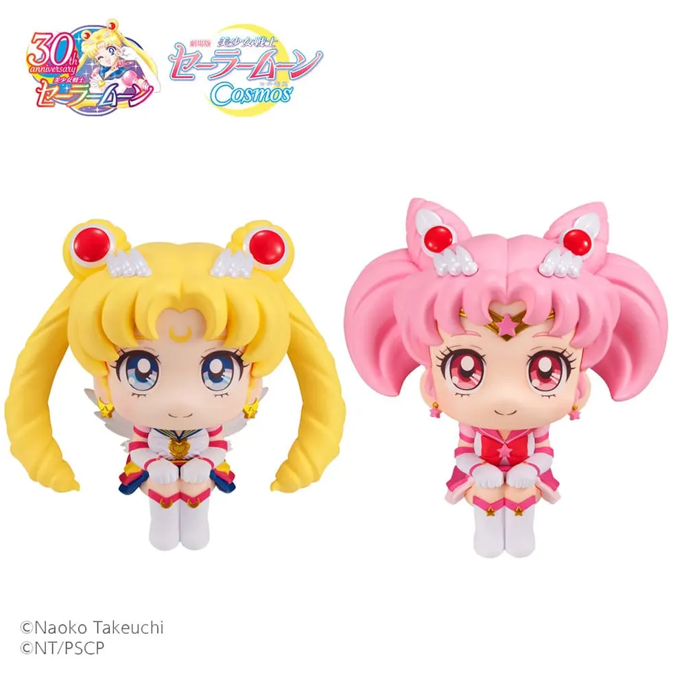 Sailor Moon Cosmos The Movie Look Look Up PVC Kipa Eternal Sailor Moon & Eternal Sailor Chibi Moon LTD Ver. 11 cm fotografija izdelka