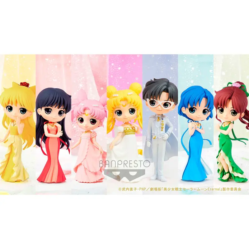 Sailor Moon Eternal the Movie Pretty Guardian Princess Mars Ver.A Q posket figura 14 cm fotografija izdelka