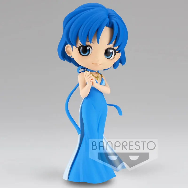 Sailor Moon Eternal the Movie Pretty Guardian Princess Mercury ver.A Q posket figura 14 cm fotografija izdelka