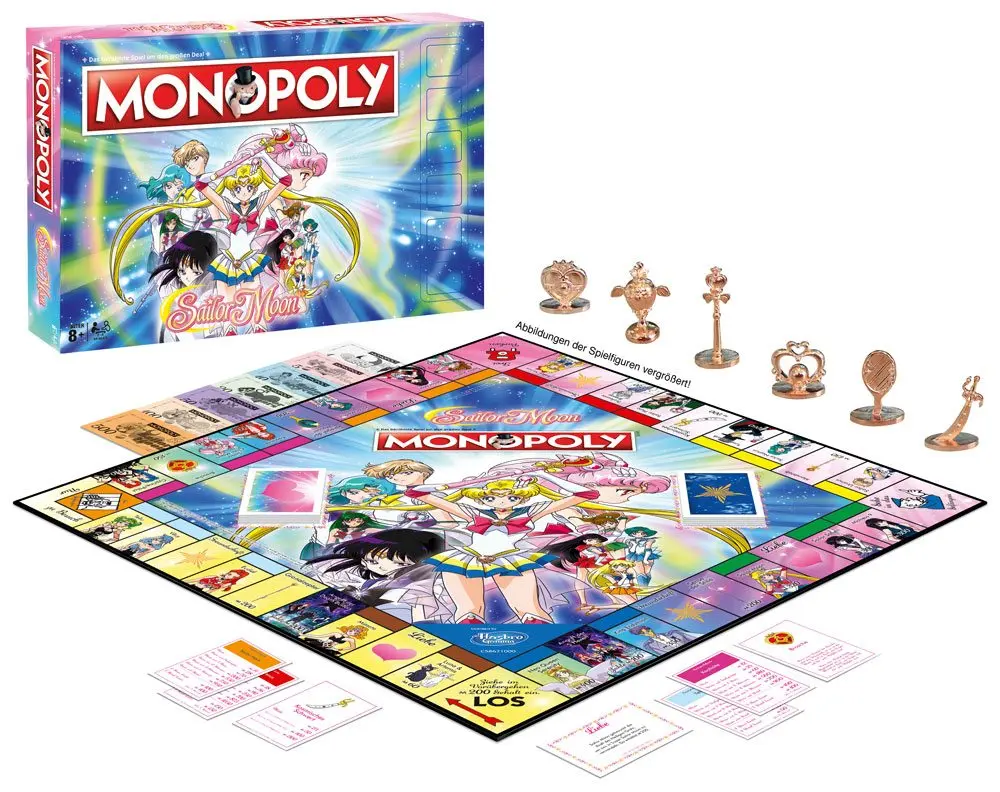 Sailor Moon družabna igra Monopoly *nemška različica* fotografija izdelka