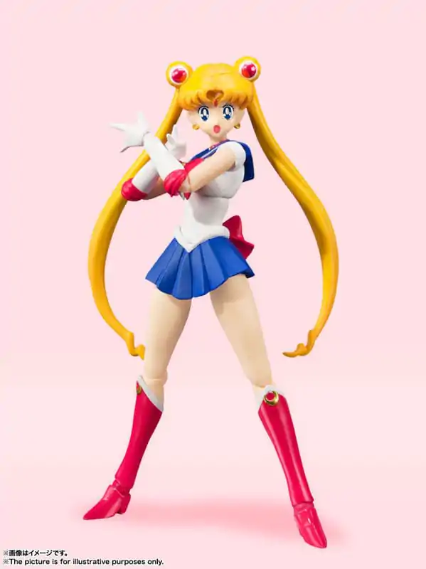 Sailor Moon S.H. Figuarts Akcijska Figura Sailor Moon Animation Color Edition 14 cm fotografija izdelka